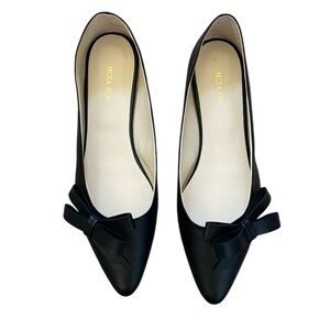 Prota Fiori Magnolia Nero Ballerina- black flats